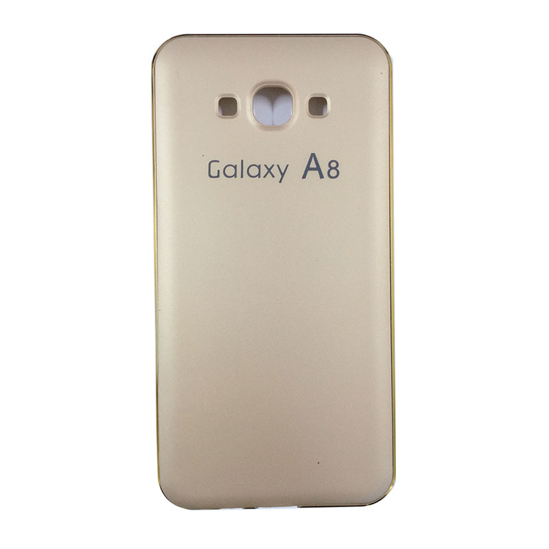 Ốp viền nhồm lưng nhựa cho galaxy A8